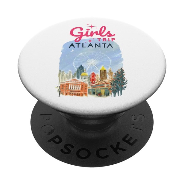Mädchenreise nach Atlanta 2024 Urlaub Bachelorette Group Matching PopSockets mit