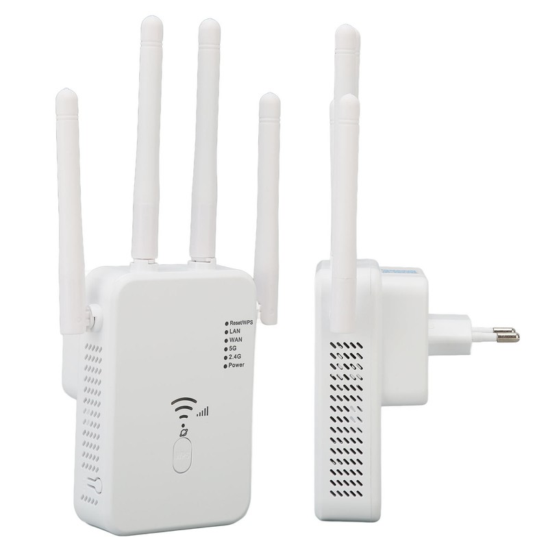 WiFi Extender Professional 1200Mbps Gigabit High Power 5G Dual Band