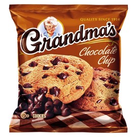 Grandma's Cookies Variety 2.5 Oz Packages Bundle of 15 Pack Includes : 5 x Chocolate Brownie, 5 x Chocolate Chip, 5 x Oatmeal Raisin (15 Count)