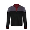 aiweran Star Picard Costume Men's Suit Jacket with Inner Shirt