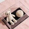 sourcing map Acrylic Clear Display Case Box Dustproof Protection Showcase