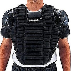 Macgregor Umpire's Inside Chest Protector , Black, 18.8 x 10 x 7