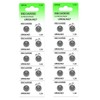SKOANBE 20Pack 1.5V SR927SW LR926 395 399 AG7 Watch Button
