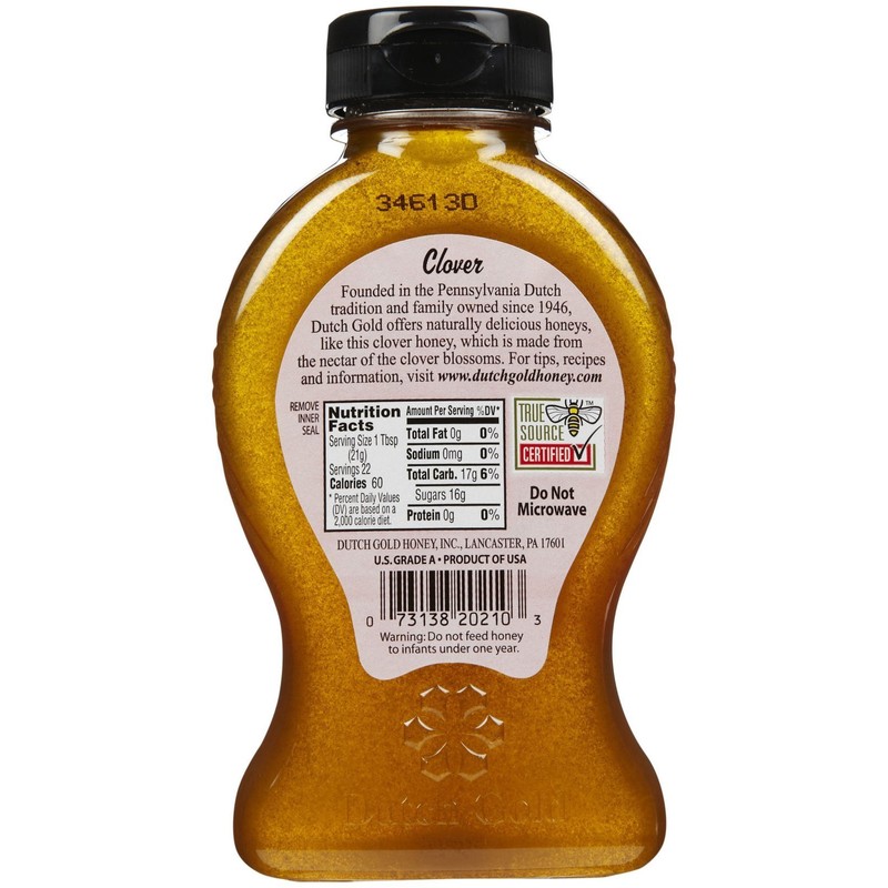 Dutch Gold Honey Clover Honey, 16 oz