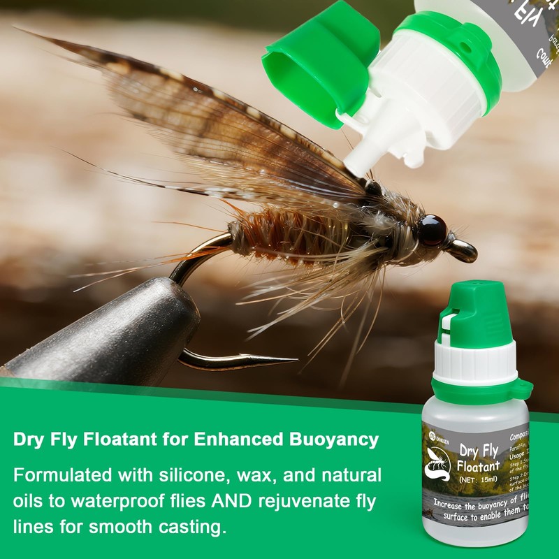 DINGSEN Gink Fly Floatant - Dry Fly Floatant for Enhanced