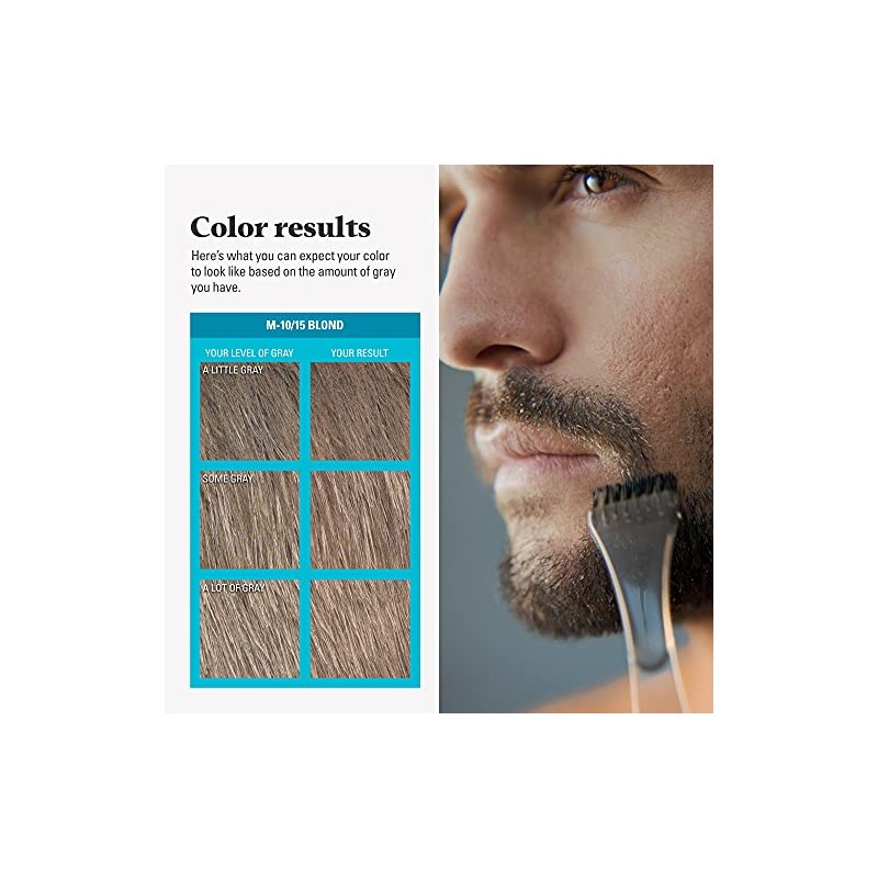 Just For Men Mustache & Beard, Beard Coloring for Gray