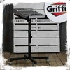 Griffin Rolling Studio Mixer Stand DJ Cart (MobileTILT Series) –
