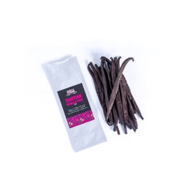 Vanilla Mart - Tahitian Vanilla Pods - Pack of 10 Vanilla Pods - Grade A Vanilla Beans - Whole Grade A Vanilla Pods - Premium Tahitian Vanilla - Vanilla Pods & Beans From Around The Globe