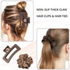 meeggrace Non-Slip Matte Hair Clips for Women, Claw Clips for