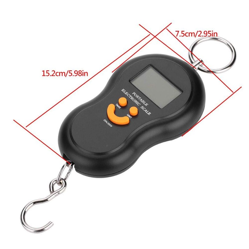 Electric Digital Fish Scale Portable Weight Scale Data Lock Function