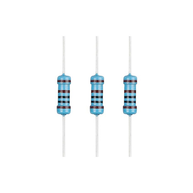 EDGELEC 100pcs 1K ohm Resistor 1/2w (0.5Watt) ±1% Tolerance Metal