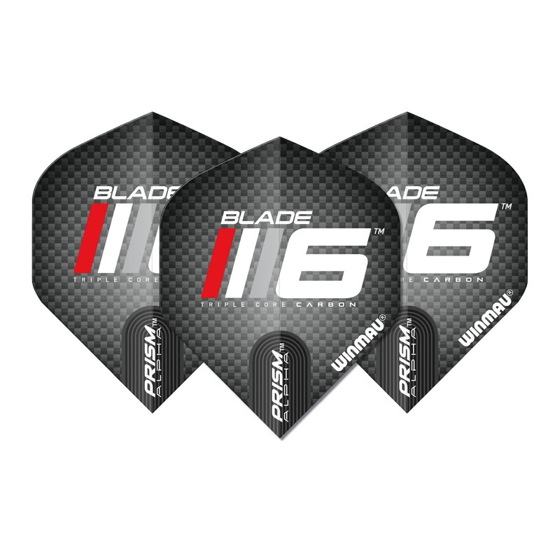 WINMAU Prism Alpha Blade 6 Design Dart Fights - 1