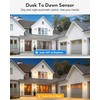 OPAXIS Outdoor Wall Lights Wall Mount, 2-Pack Dusk to Dawn