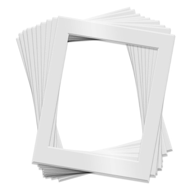 Fabian Clarke London® Pack of Ten A6 White Photo Picture