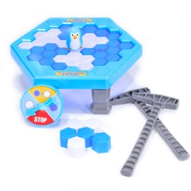 M.Y Penguin Peril Family Board Game | 2-4 Player Childrens Family Fun Game | Ice Breaker, Penguin Drop Challenge