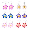 RELKLYU 6 Paar Blumenohrringe, Stilvolle Vielseitige Ohrringe, Elee Ohrringe, Strandohrringe,