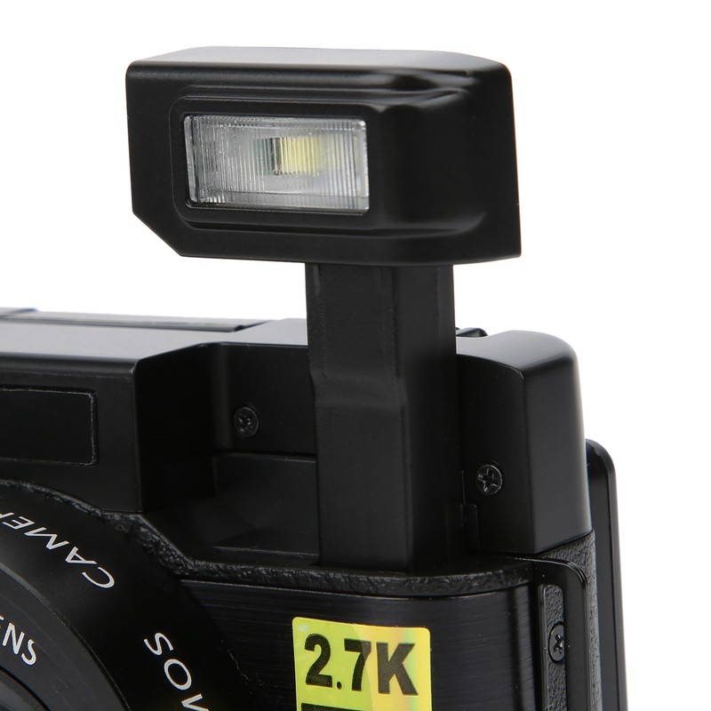 Digital Camera 3in LCD Screen 180 Degree Rotation 2.7K 30MP