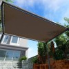 MyXOHome 10' X 12' Heavy Duty Brown Sunshade / Shade