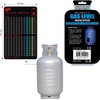 WLngtv 1PC Black Ga S Level Indicator Reusable Propane Tank