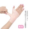 手首サポーター ワンタッチテーピング型 ゲル 固定力自在に調整 サポート 手首 左右両用 フリーサイズ 1枚入 男女兼用