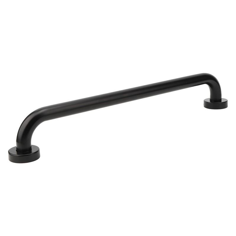 Black Space Aluminum Anti‑Skid Bathtub Handle Handrail Safety Grab Bar