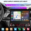 Single Din Wireless CarPlay Stereo: 7 Inch Motorized Flip Out