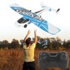 RC Airplane 2.4Ghz EPP Plastic Remote Control Aircraft Glider with