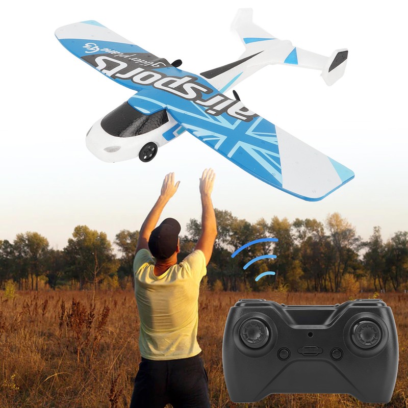 RC Airplane 2.4Ghz EPP Plastic Remote Control Aircraft Glider with