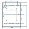 ProPlus Counter Plate Lashing Trough Double