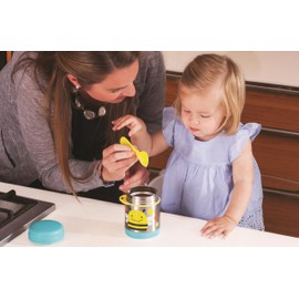 Skip Hop Baby Zoo Insulated Food Jar and Spork Set Bee