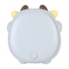 Mini Hanging Neck Fan USB Rechargeable Bladeless Cartoon Cow Shape
