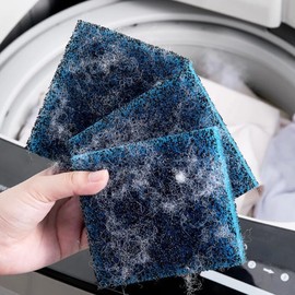 Itisyou Hair Absorbing Sponge Washing Sponge Cat Hair Dog Hair Remove Pet Hair Catcher for Washing Machine Reusable Pet Hair Lint Collector Set of 10