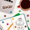 M&M'S Milk Chocolate Candy, Full Size 1.69 oz Bag, Pack