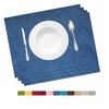 HOMEYNICE Placemat Set-Washable Place Mats for Parties, Elegant Table Mats