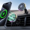 Hinyx Mag-Safe Handyhalterung Auto mit Ladefunktion, Autohalterung Ladegerät Magnet Auto