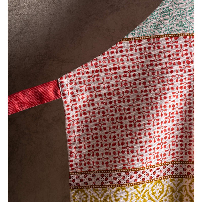 Maison d'Hermine 100% Cotton 1-Piece Kitchen Apron with Adjustable Neck