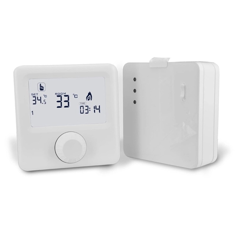 C-LOGIC Thermostat Digital Heater Radio Frequency Temperature Control Easy Installation