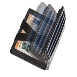 WEST® - Magic Thin Wallet with Coin Pocket, carbon, Carbon