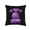 Ube Valentines Purple Yam Kawaii Pun Lover Cute Girlfriend Throw