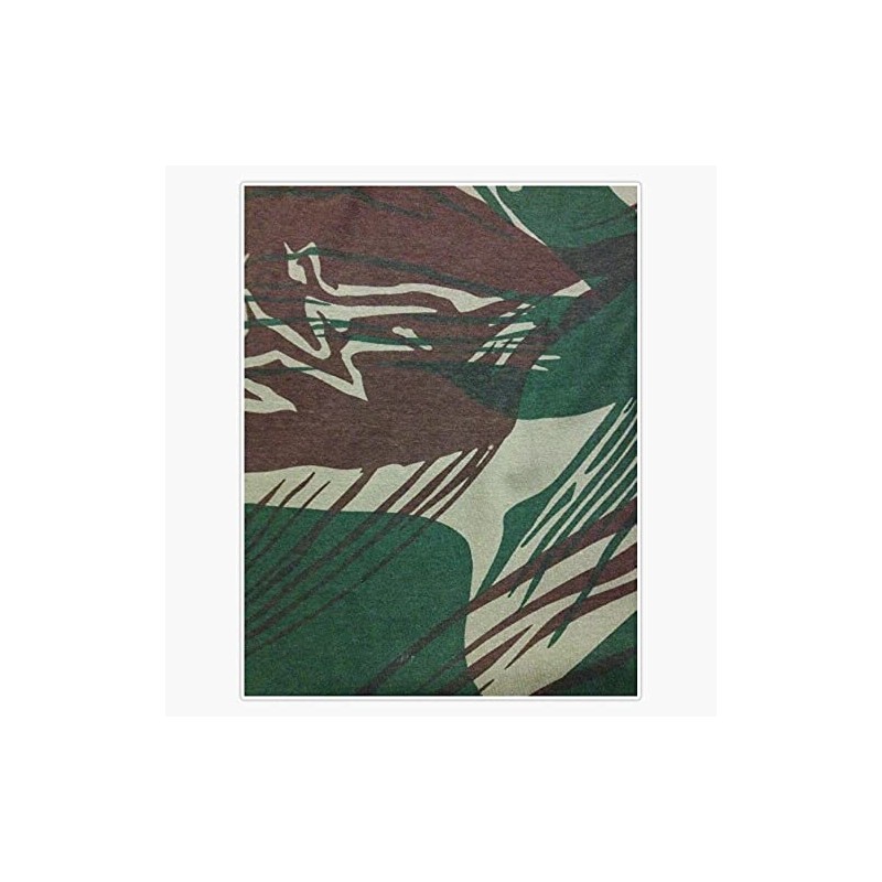 HOF Trading Vintage Rhodesian Army Brushstroke Camouflage Vinyl Sticker Waterproof