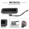 Ollanoos YUZ500020 Tailgate Release Handle Switch Rear Door Release Handle