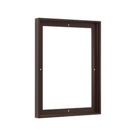 Pixy Canvas 18x24 inch Floater Frames for Canvas Paintings | Floater Frame for Stretched Canvas and Canvas Panels | 1-3/8" Thick for 3/4" Deep Canvas (Dark Walnut, 18 x 24 inch)