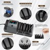 Ceelpeopar Professional 3-Stage Electric Knife Sharpener for Kitchen Knives, LCD