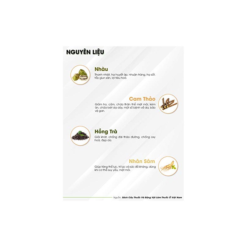 02Boxes (25 Teabags/box x 2g) - Noni Tea Tea Hung