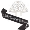 30th Birthday Sash and Tiara for Woman, Birthday Sash Crown