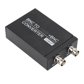 Zopsc BNC to Converter 1080P 60Hz, Metal Signal Adapter for Camera Projector to HDTV, PAL NTSC Input, Plug and Play, Industrial Video Converter