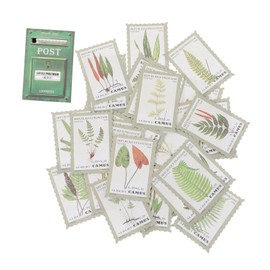 jojofuny 200 Sheets Vintage Stamp Decals Stickers for Scrapbooking Journals Planners and Notebook Decoration for Retro Lovers and Creative Projects