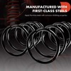 A-Premium 2Pcs Front Suspension Coil Spring Set Compatible with Jeep
