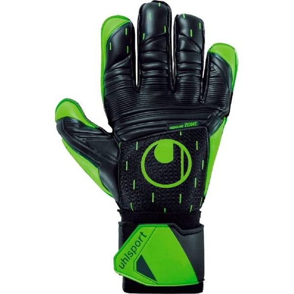 uhlsport Classic Soft Advanced Football Goalkeeper Gloves for Children and Adults, Goalkeeper Gloves, Football Gloves with Wrist Attachment – Breathable Textile Fabric