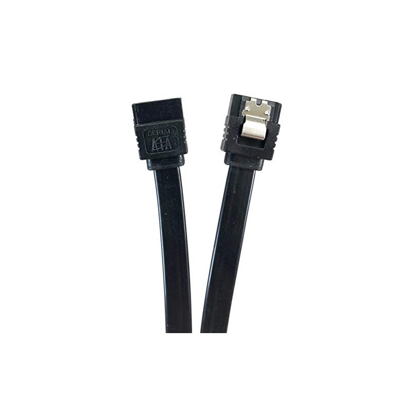 Micro Connectors F03-03MSSB 12" Sata III 6 GB/S Straight Cable